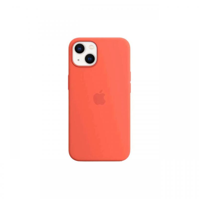 Husa Originala iPhone 13 Apple Silicon, MagSafe, Nectarine Husa Originala iPhone 13 Apple Silicon, MagSafe, Nectarine