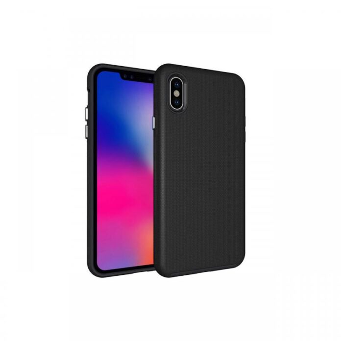 Husa iPhone XS Max Eiger North Case Black (shock resistant)