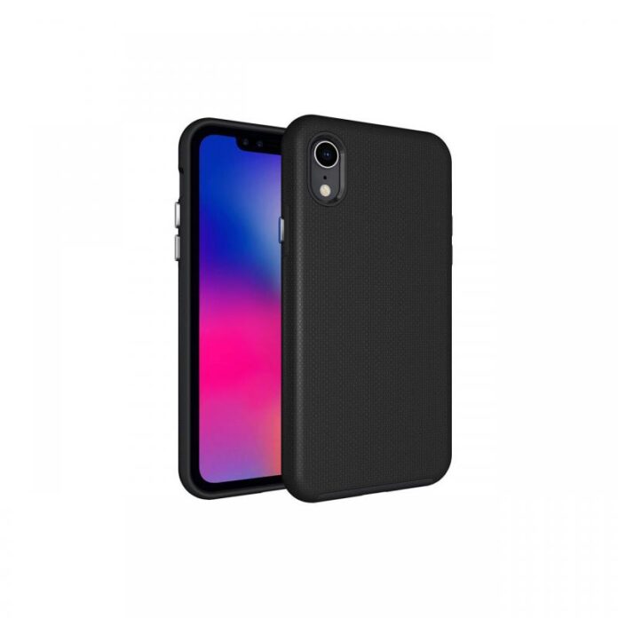 Husa iPhone XR Eiger North Case Black (shock resistant)