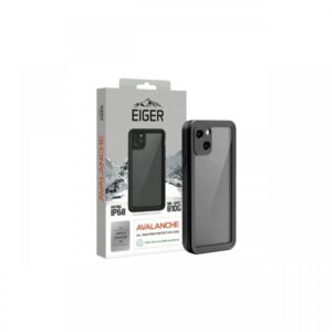 Husa iPhone 14 Eiger Avalanche Black Husa iPhone 14 Eiger Avalanche Black