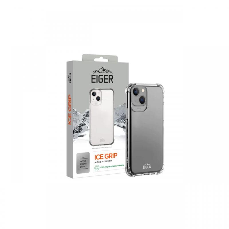 Husa iPhone 14 Plus Eiger Ice Grip Clear Husa iPhone 14 Plus Eiger Ice Grip Clear