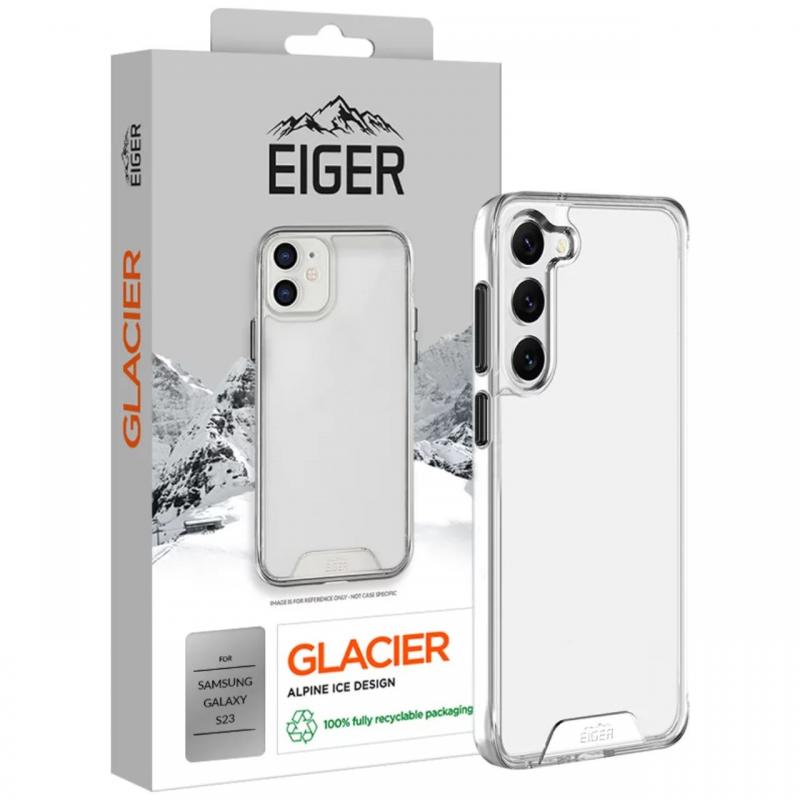 Eiger Husa Glacier Case Samsung Galaxy S23 Clear Eiger Husa Glacier Case Samsung Galaxy S23 Clear