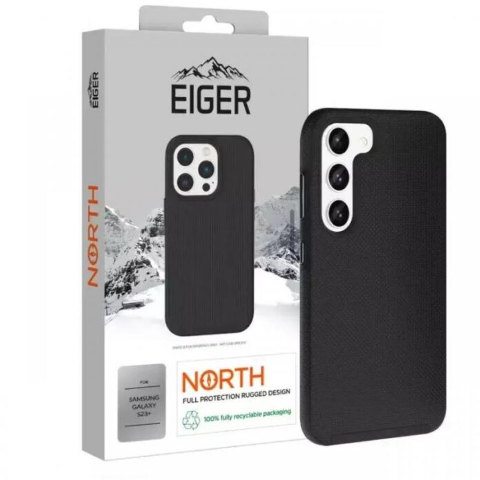 Eiger Husa North Case Samsung Galaxy S23 Plus Black Eiger Husa North Case Samsung Galaxy S23 Plus Black
