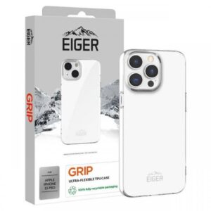Eiger Husa Grip iPhone 15 Pro Clear Eiger Husa Grip iPhone 15 Pro Clear