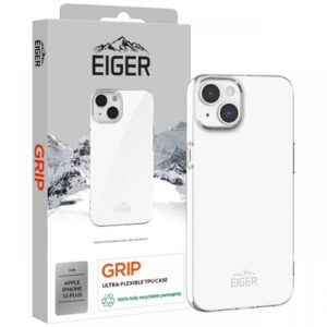 Eiger Husa Grip iPhone 15 Plus Clear Eiger Husa Grip iPhone 15 Plus Clear