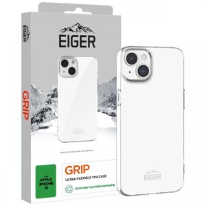 Eiger Husa Grip iPhone 15 Clear Eiger Husa Grip iPhone 15 Clear