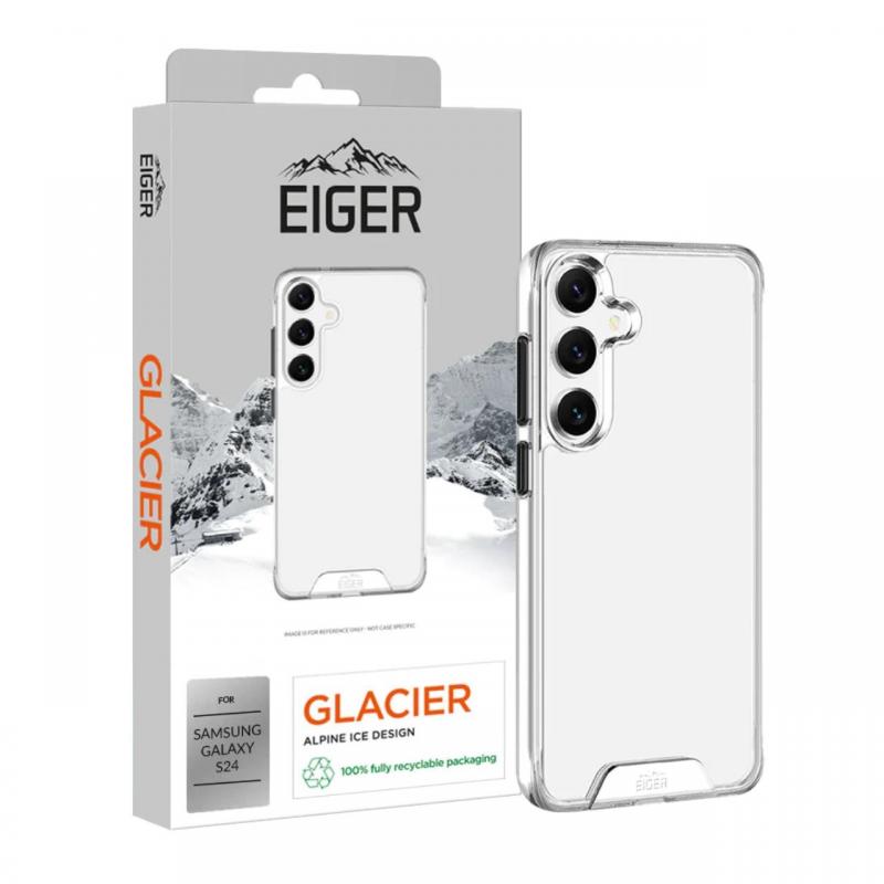 Eiger Husa Glacier Case Samsung Galaxy S24 Clear Eiger Husa Glacier Case Samsung Galaxy S24 Clear