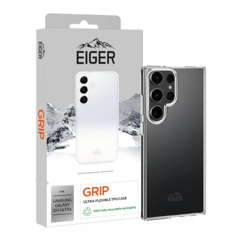 Eiger Husa Grip Case Samsung Galaxy S24 Ultra Clear Eiger Husa Grip Case Samsung Galaxy S24 Ultra Clear