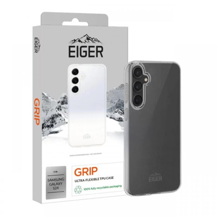 Eiger Husa Grip Case Samsung Galaxy S24 Clear Eiger Husa Grip Case Samsung Galaxy S24 Clear