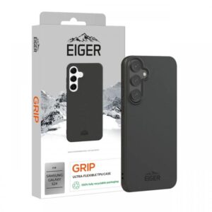 Eiger Husa Grip Case Samsung Galaxy S24 Black Eiger Husa Grip Case Samsung Galaxy S24 Black