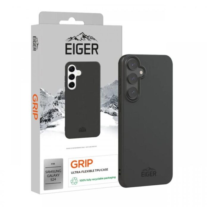 Eiger Husa Grip Case Samsung Galaxy S24 Black Eiger Husa Grip Case Samsung Galaxy S24 Black