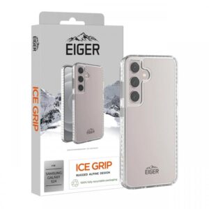 Eiger Husa Ice Grip Samsung Galaxy S24 Clear Eiger Husa Ice Grip Samsung Galaxy S24 Clear