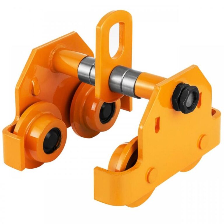 Carucior portpalan pentru grinda Vevor 1 tona, latime lucru 6.35-13.97 cm