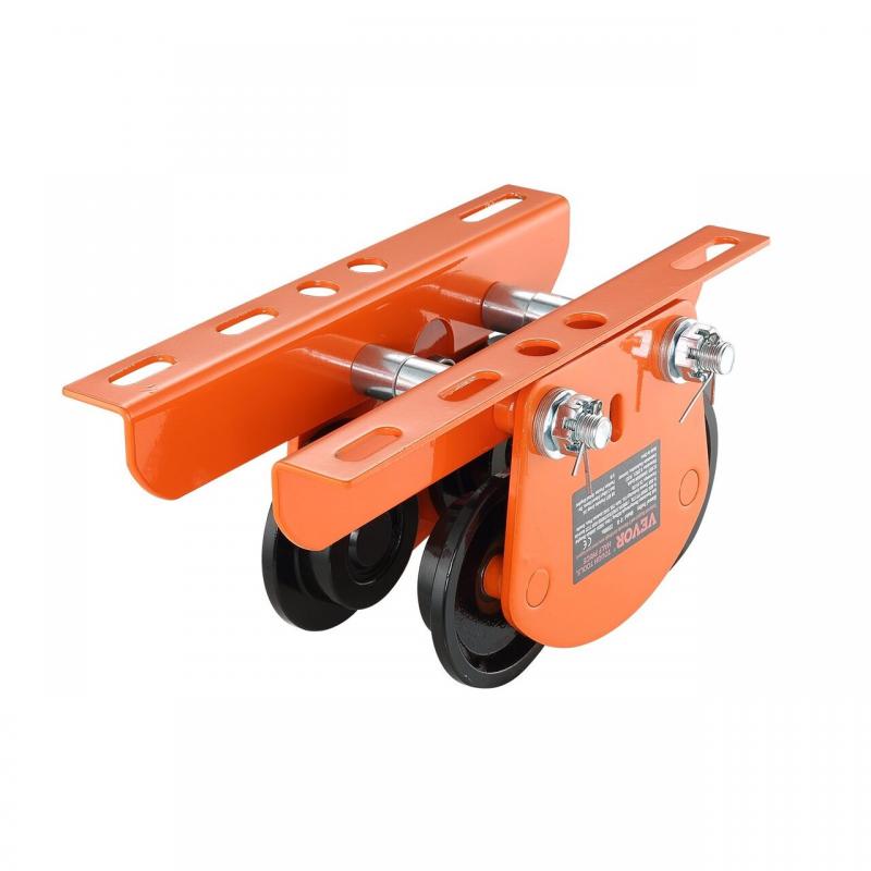Carucior cu role pentru electropalan Vevor capacitate 500 kg, latime reglabila 60-120 mm Carucior cu role pentru electropalan Vevor capacitate 500 kg, latime reglabila 60-120 mm