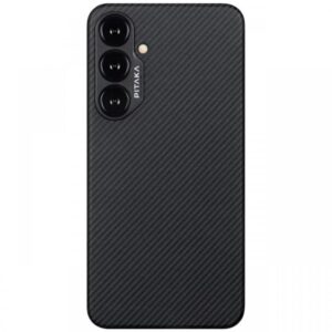 Pitaka Husa MagEZ 4 Aramida 600D Samsung Galaxy S24 Plus, MagSafe, Negru / Gri Pitaka Husa MagEZ 4 Aramida 600D Samsung Galaxy S24 Plus, MagSafe, Negru / Gri