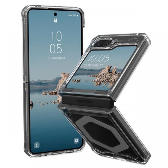 UAG Husa Plyo Pro Samsung Galaxy Z Flip5 Ice Silver UAG Husa Plyo Pro Samsung Galaxy Z Flip5 Ice Silver