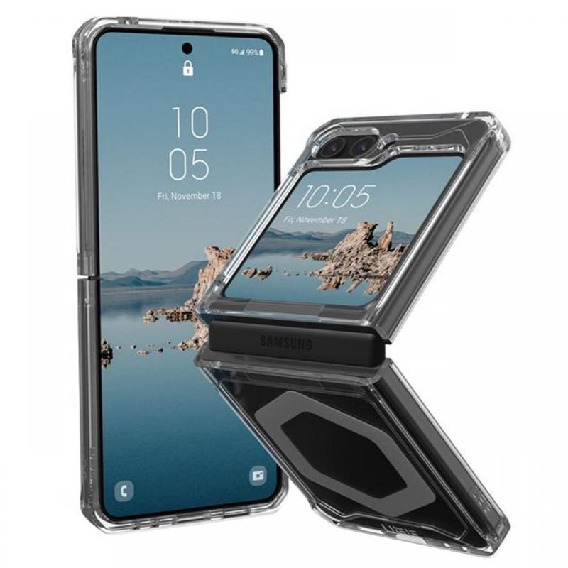 UAG Husa Plyo Pro Samsung Galaxy Z Flip5 Ice Silver UAG Husa Plyo Pro Samsung Galaxy Z Flip5 Ice Silver