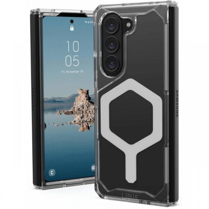 UAG Husa Plyo Pro Samsung Galaxy Z Fold5 Ice Silver UAG Husa Plyo Pro Samsung Galaxy Z Fold5 Ice Silver
