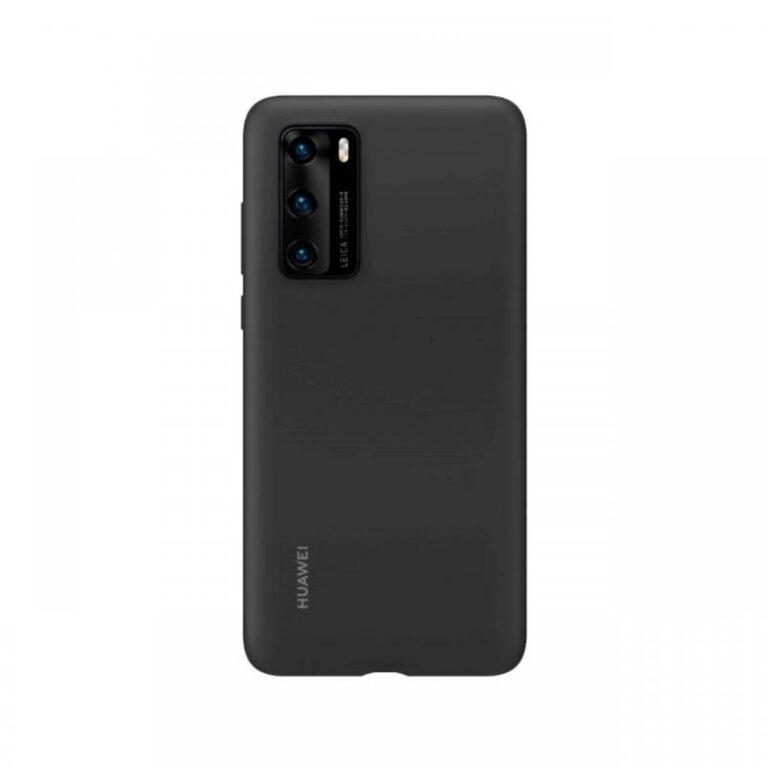 Husa Originala Huawei P40 Silicon Case Black