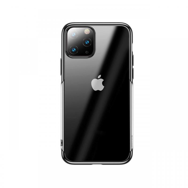 Husa iPhone 11 Pro Baseus Silicon Shining Black Husa iPhone 11 Pro Baseus Silicon Shining Black