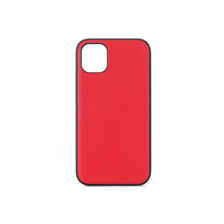 Husa iPhone 11 Pro Meleovo Saffiano Magnetic Black (placuta metalica integrata)
