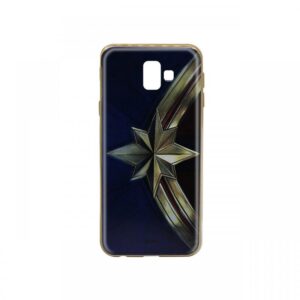Husa Samsung Galaxy J6 Plus Marvel Silicon Captain Marvel 001 Gold Husa Samsung Galaxy J6 Plus Marvel Silicon Captain Marvel 001 Gold
