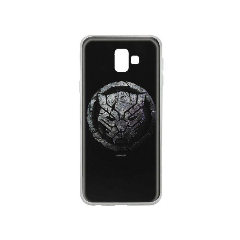 Husa Samsung Galaxy J6 Plus Marvel Silicon Black Panther 013 Black Husa Samsung Galaxy J6 Plus Marvel Silicon Black Panther 013 Black