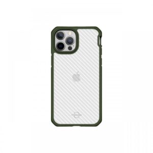 Husa iPhone 13 Pro Max IT Skins Hybrid Tek Green & Transparent Husa iPhone 13 Pro Max IT Skins Hybrid Tek Green & Transparent