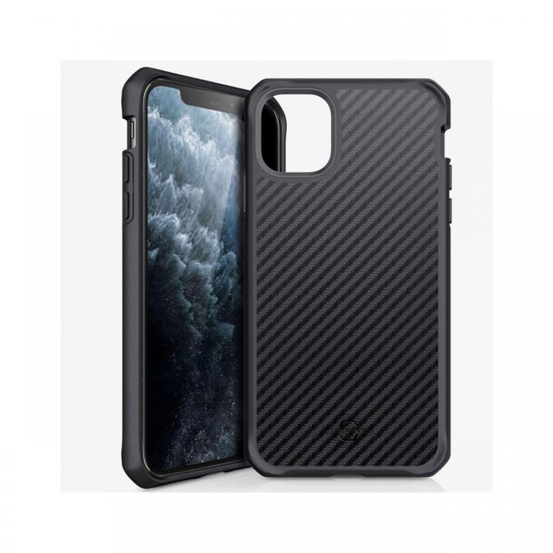 Husa iPhone 11 Pro IT Skins Hybrid Carbon Black (antishock) Husa iPhone 11 Pro IT Skins Hybrid Carbon Black (antishock)