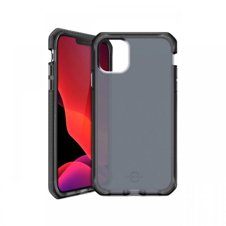 Husa iPhone 12 Pro Max IT Skins Supreme Frost Grey & Black