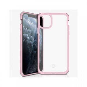 Husa iPhone 11 Pro IT Skins Hybrid Solid Pink & Transparent (antishock) Husa iPhone 11 Pro IT Skins Hybrid Solid Pink & Transparent (antishock)