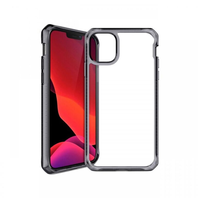 Husa iPhone 12 Pro Max IT Skins Hybrid Clear Light Purple & Transparent