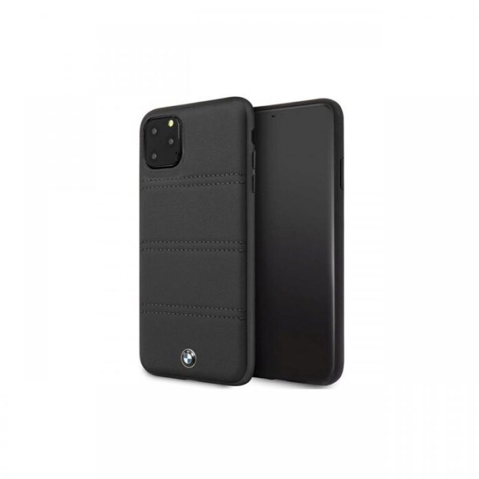 Husa iPhone 11 Pro Max BMW Signature Horizontal Lines Negru Husa iPhone 11 Pro Max BMW Signature Horizontal Lines Negru