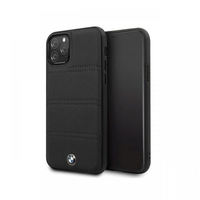 Husa iPhone 11 Pro BMW Signature Horizontal Lines Negru Husa iPhone 11 Pro BMW Signature Horizontal Lines Negru