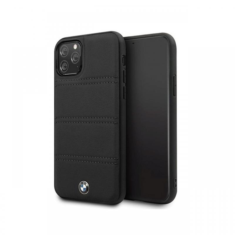 Husa iPhone 11 Pro BMW Signature Horizontal Lines Negru Husa iPhone 11 Pro BMW Signature Horizontal Lines Negru