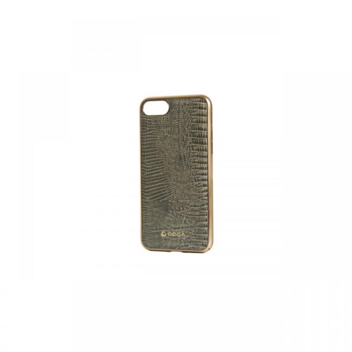 Husa iPhone 7/8/SE2020/SE2022 Occa Lizard Gray(piele naturala, protectie margine 360°) Husa iPhone 7/8/SE2020/SE2022 Occa Lizard Gray(piele naturala, protectie margine 360°)