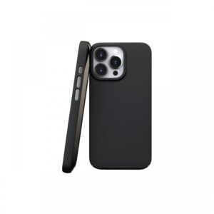 Husa iPhone 13 Pro Nudient Thin, MagSafe, Negru Husa iPhone 13 Pro Nudient Thin, MagSafe, Negru