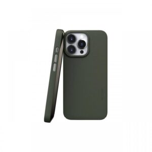 Husa iPhone 13 Pro Nudient Thin, MagSafe, Kaki Husa iPhone 13 Pro Nudient Thin, MagSafe, Kaki