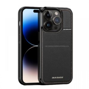 Dux Ducis Husa Rafi Mag MagSafe iPhone 15 Pro, cu suport, Negru Dux Ducis Husa Rafi Mag MagSafe iPhone 15 Pro, cu suport, Negru