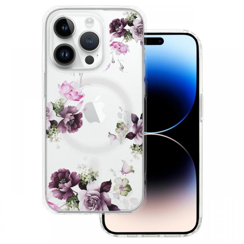 Tel Protect Husa Flower Magsafe iPhone 14 Pro Design 7 Tel Protect Husa Flower Magsafe iPhone 14 Pro Design 7