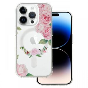Tel Protect Husa Flower Magsafe iPhone 15 Pro Design 1 Tel Protect Husa Flower Magsafe iPhone 15 Pro Design 1