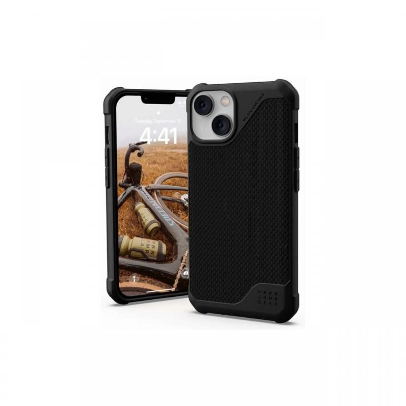 Husa iPhone 14 Plus UAG Metropolis LT Magsafe Kevlar Black Husa iPhone 14 Plus UAG Metropolis LT Magsafe Kevlar Black
