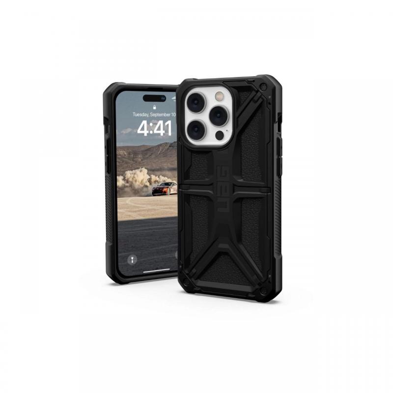 Husa iPhone 14 Pro UAG Monarch Series Black, military drop tested Husa iPhone 14 Pro UAG Monarch Series Black, military drop tested