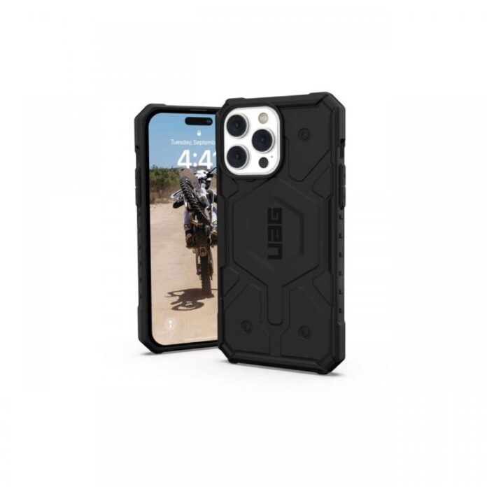 Husa iPhone 14 Pro Max UAG Pathfinder Magsafe Black, military drop tested Husa iPhone 14 Pro Max UAG Pathfinder Magsafe Black, military drop tested
