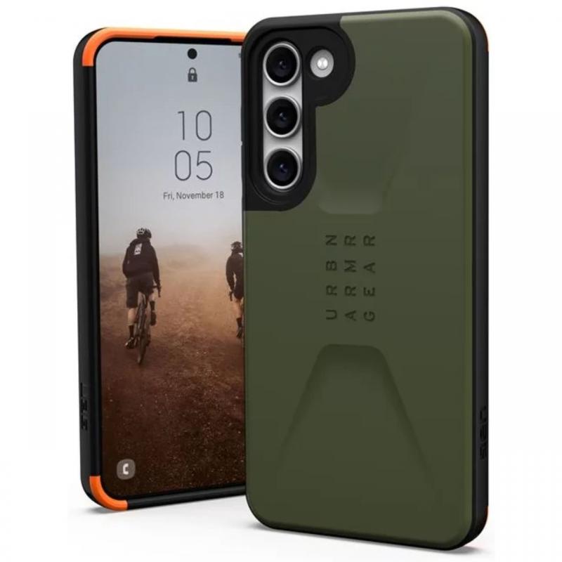 UAG Husa Civilian Series Samsung Galaxy S23 Plus Olive Drab UAG Husa Civilian Series Samsung Galaxy S23 Plus Olive Drab