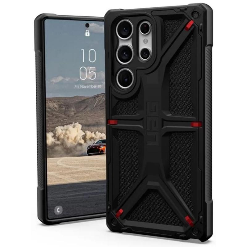 UAG Husa Monarch Series Samsung Galaxy S23 Ultra Kevlar Black UAG Husa Monarch Series Samsung Galaxy S23 Ultra Kevlar Black