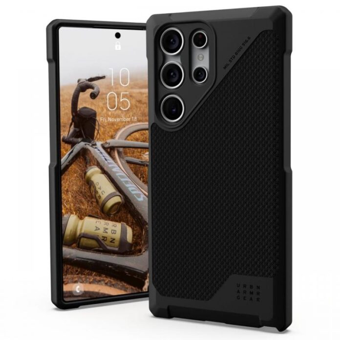 UAG Husa Metropolis LT Pro Samsung Galaxy S23 Ultra Kevlar Black