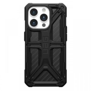 UAG Husa Monarch Series iPhone 15 Pro Max Carbon Black UAG Husa Monarch Series iPhone 15 Pro Max Carbon Black