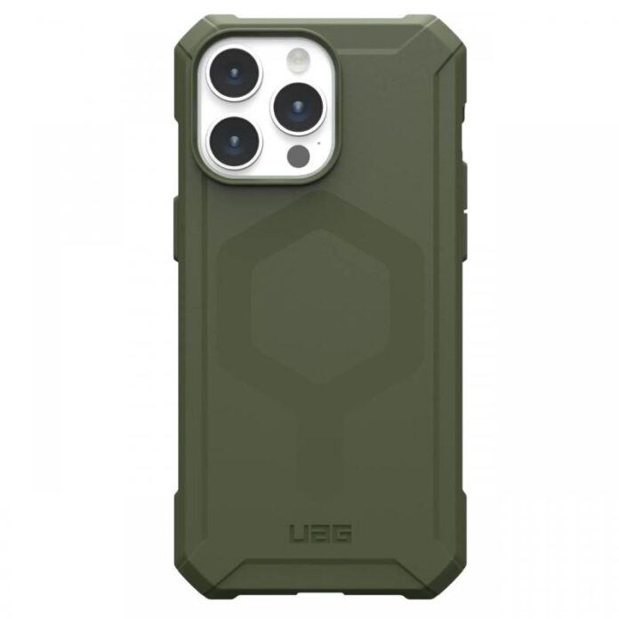 UAG Husa Essential Armor Magsafe iPhone 15 Pro Olive Drab UAG Husa Essential Armor Magsafe iPhone 15 Pro Olive Drab