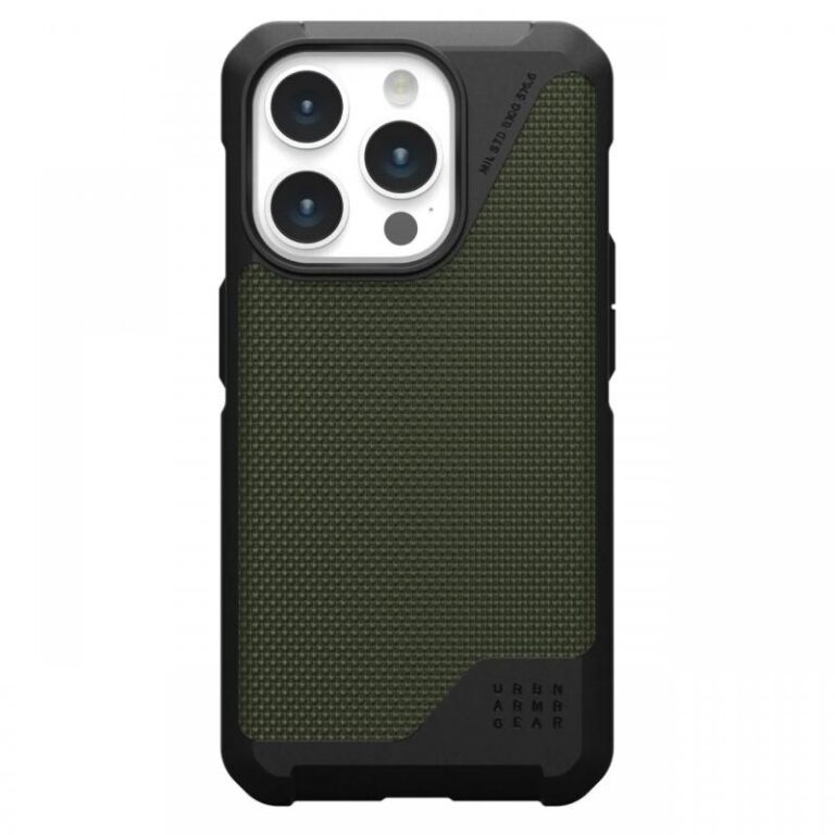 UAG Husa Metropolis LT Magsafe iPhone 15 Pro Kevlar Black